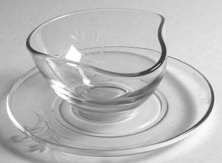 Spray Mayonnaise Bowl and Underplate