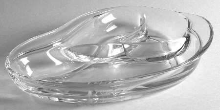 Spray 10" Crescent Shape 3 Part Relish