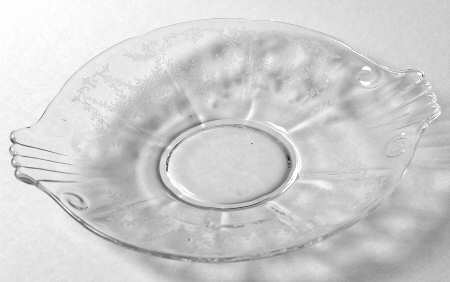 Springtime (Stem #6012, Etch 318) Lemon Plate
