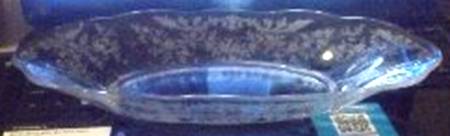 Springtime (Stem #6012, Etch 318) 11" Oval Celery