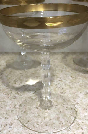 St Regis (#6012, Decor #616) Champagne/Tall Sherbet