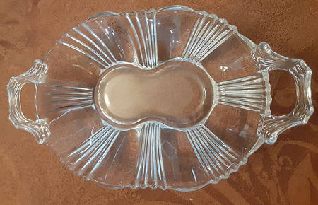 Sunray Clear 8" Pickle Dish