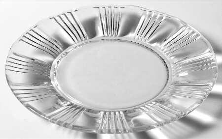 Sunray Clear Bread & Butter Plate