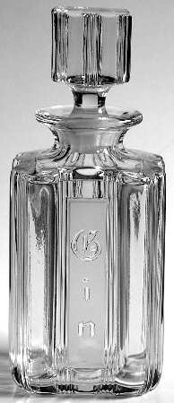 Sunray Clear Gin Decanter & Stopper