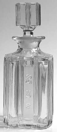 Sunray Clear Rye Decanter & Stopper