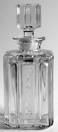 Sunray Clear Scotch Decanter & Stopper