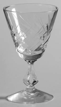 Swirl Cordial Glass