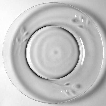 Sweetheart Rose Luncheon Plate