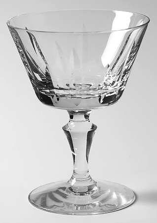 Tiara Clear (Stem 6104, Cut 903) Champagne/Tall Sherbet