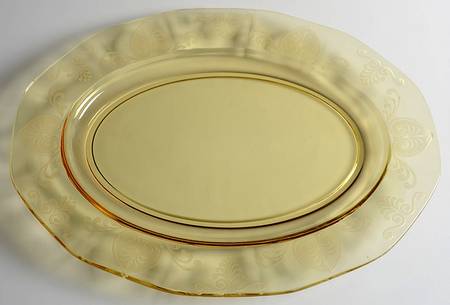 Trojan Topaz 15" Oval Platter