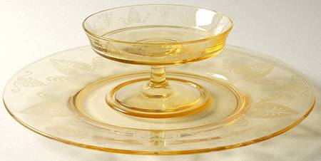 Trojan Topaz Cheese & Cracker Set