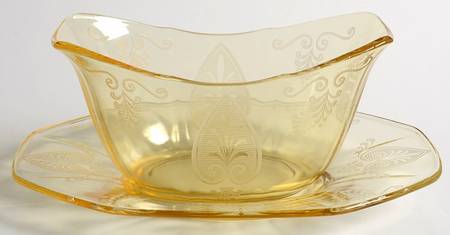 Trojan Topaz Sauce Boat with Underplate