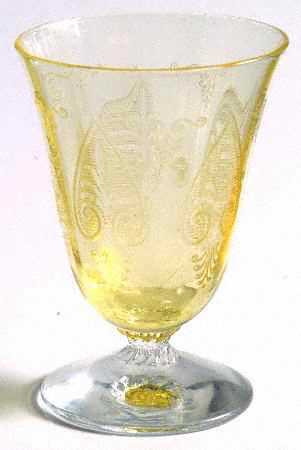 Trojan Topaz Whiskey Glass
