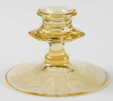 Trojan Topaz 3" Single Light Candlestick