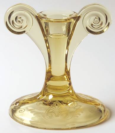 Trojan Topaz 5" Single Light Candlestick