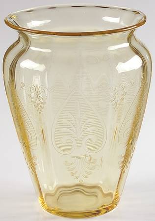 Trojan Topaz 8" Flower Vase