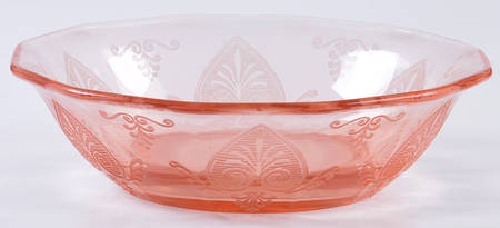 Trojan Pink (Rose) Small Fruit Dessert Bowl