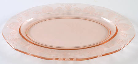 Trojan Pink (Rose) 12" Oval Platter