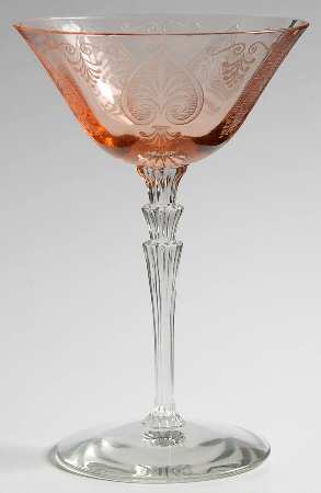 Trojan Pink (Rose) Champagne/Tall Sherbet