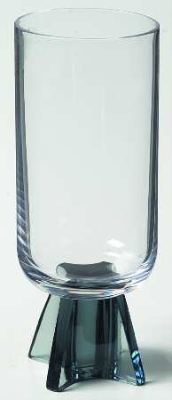 Venture (Clear, Grey Base) Wine Glass