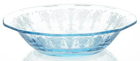 Vernon Blue (Azure) Small Fruit Dessert Bowl
