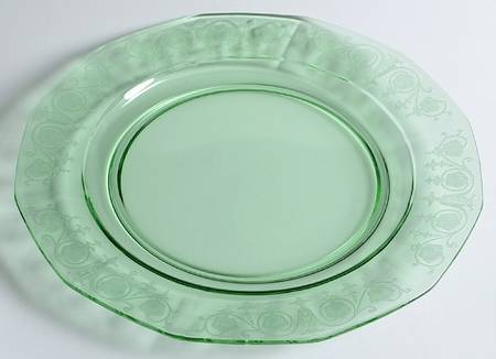 Vernon Green Large Dinner Plate