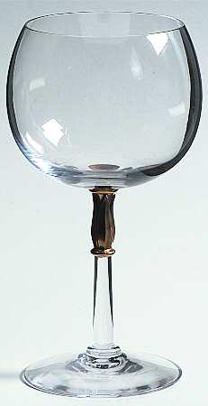 Versailles Clear (Gold Accent) by Fostoria
