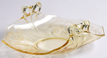 Versailles Topaz (No Trim) Bon Bon with Square Handles