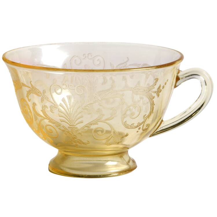 Versailles Topaz (No Trim) Footed Cup
