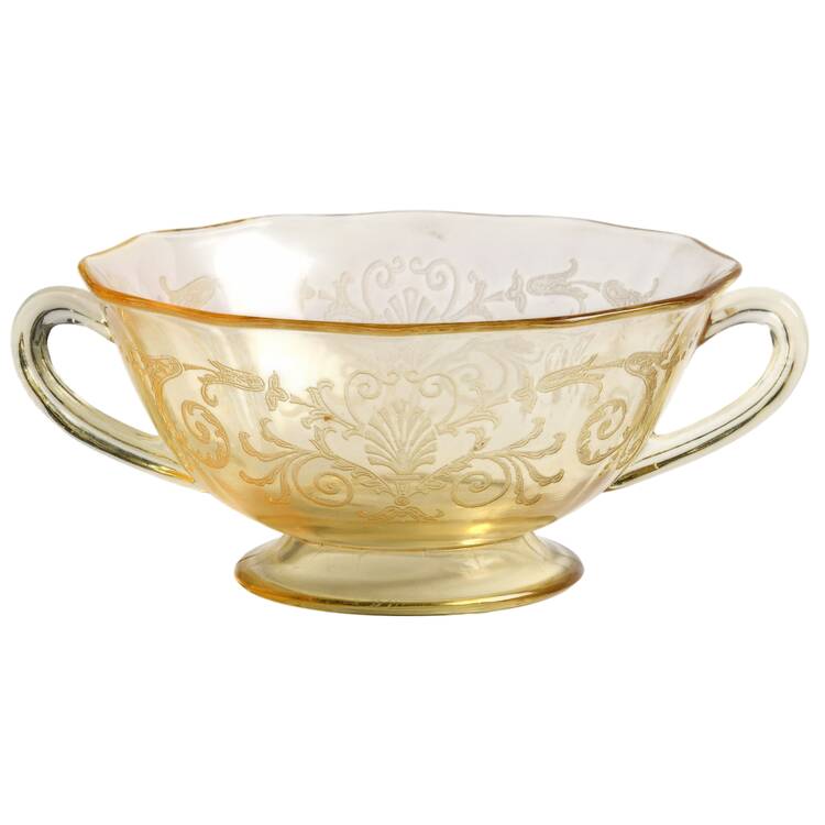 Versailles Topaz (No Trim) Cream Soup Bowl Only