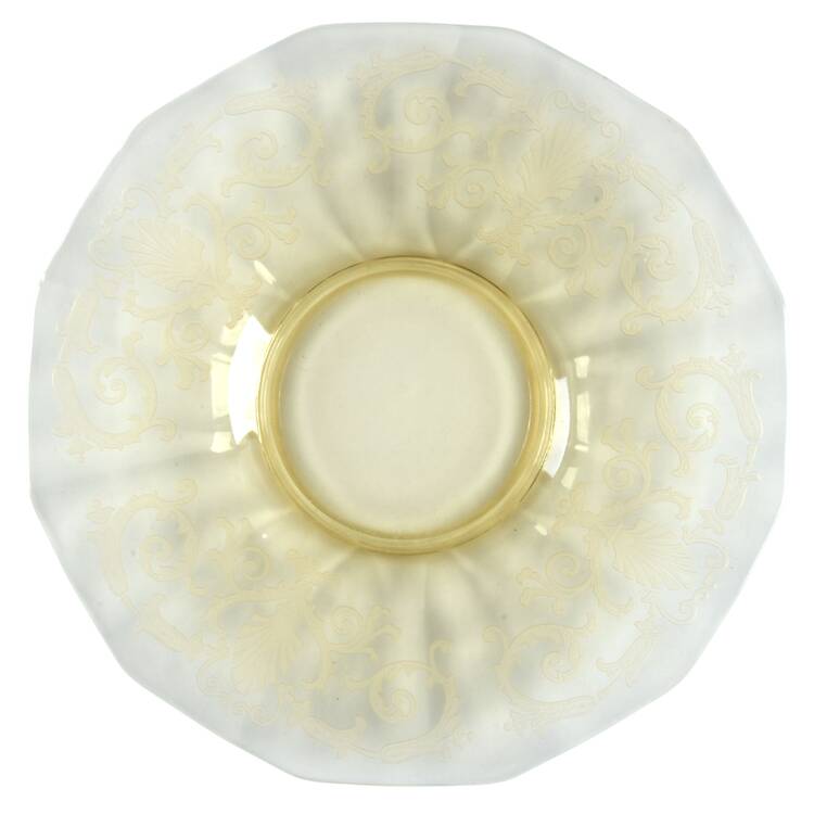 Versailles Topaz (No Trim) Cream Soup Saucer Only