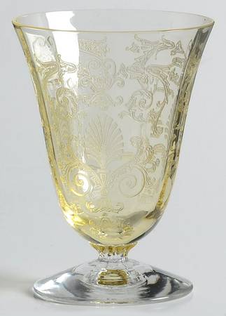 Versailles Topaz (No Trim) Whiskey Glass