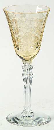 Versailles Topaz (No Trim) Cordial Glass