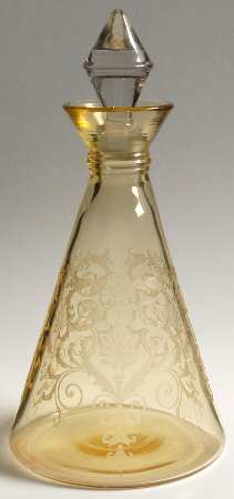 Versailles Topaz (No Trim) Decanter & Stopper