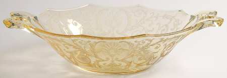 Versailles Topaz (No Trim) Large Dessert Bowl