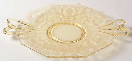 Versailles Topaz (No Trim) Cheese & Cracker Plate
