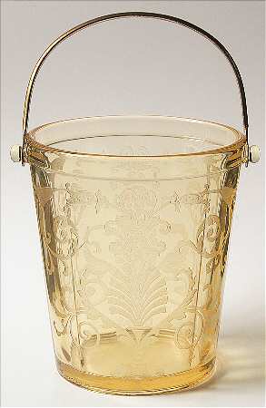 Versailles Topaz (No Trim) Ice Bucket with Detachable Handle