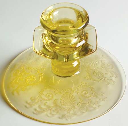 Versailles Topaz (No Trim) 3" Single Light Candlestick