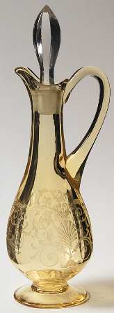 Versailles Topaz (No Trim) Oil Cruet & Stopper