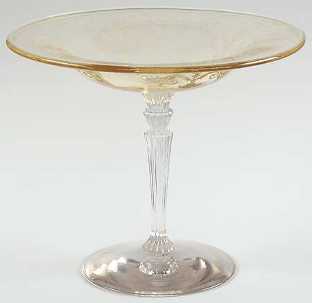 Versailles Topaz (No Trim) Round Compote (Height X Width)