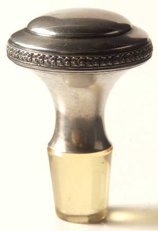 Versailles Topaz (No Trim) Sterling Stopper for Dressing Bottle