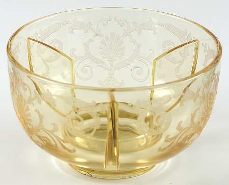 Versailles Topaz (No Trim) Ice Dish No Insert