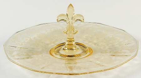 Versailles Topaz (No Trim) Center Handle Tray