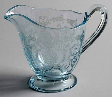 Versailles Blue (No Trim) Mini Creamer