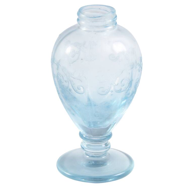 Versailles Blue (No Trim) Footed Shaker No Metal Lid