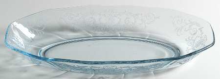 Versailles Blue (No Trim) 11" Oval Celery
