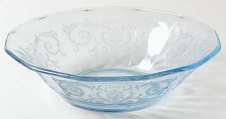 Versailles Blue (No Trim) Cereal Bowl
