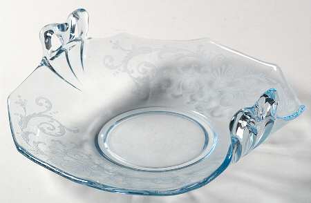 Versailles Blue (No Trim) Bon Bon Bow Handle