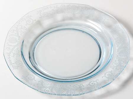 Versailles Blue (No Trim) Bread & Butter Plate