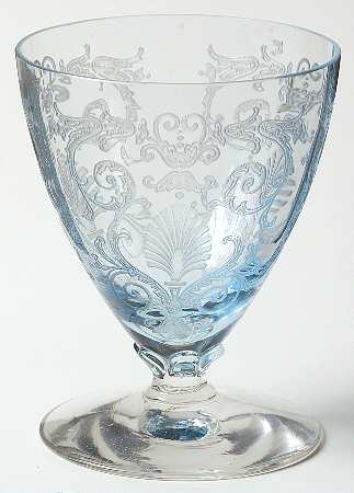 Versailles Blue (No Trim) Oyster or Fruit Cocktail